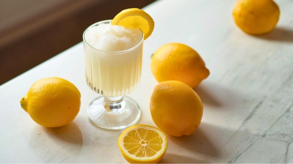 Granita al limone